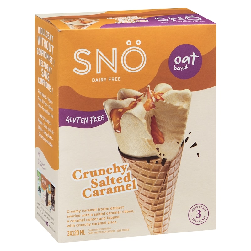 Dairy Free Frozen Dessert Crunchy Salted Caramel