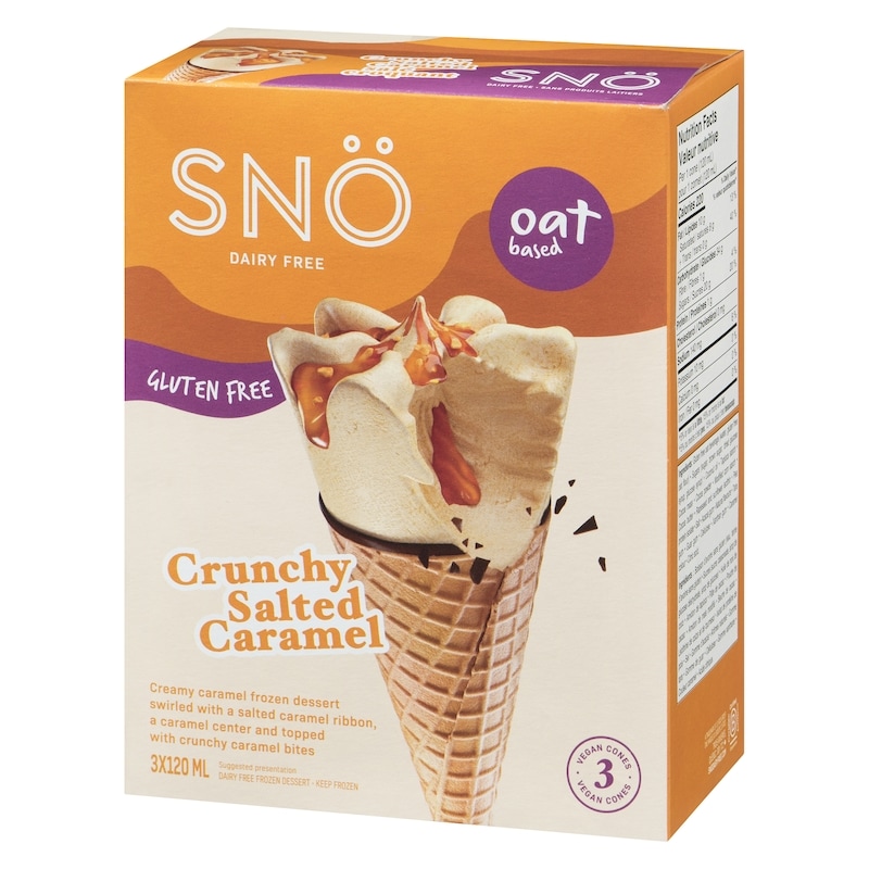 Dairy Free Frozen Dessert Crunchy Salted Caramel