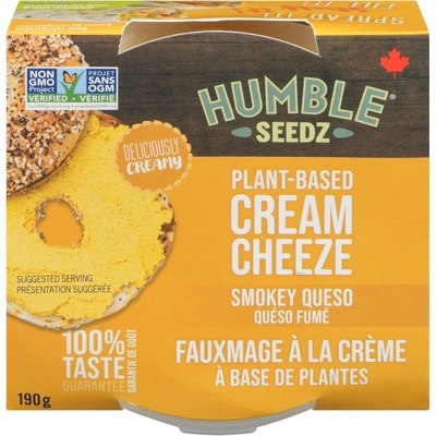 Humble Plant-Based Cream Cheeze Smokey Queso 190 g, $5.78/100g