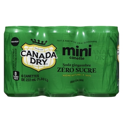 Soda gingembre zéro sucre