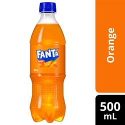 FANTA Soda Orange Bottles 500 ml, $0.76/100ml