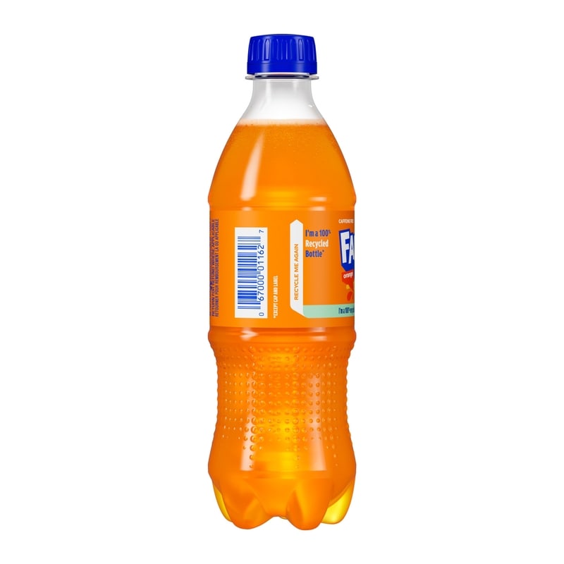 Soda Orange Bottles