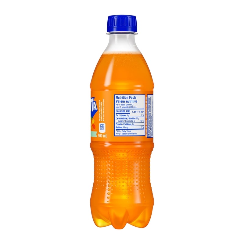 Soda Orange Bottles