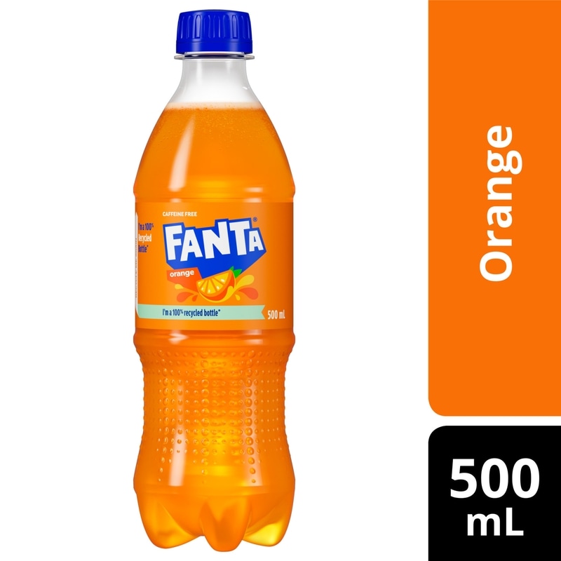 Soda Orange Bottles
