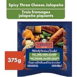 Spicy Three Cheese Jalapeo Smoked Sausage