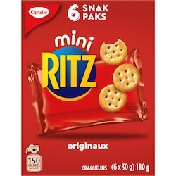 Christie Mini Original Crackers, Snack Packs 180 g Wholesale Club