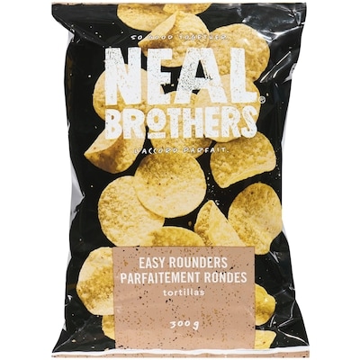 Neal Brothers Foods Easy Rounders Tortillas Chips 300 g, $1.50/100g