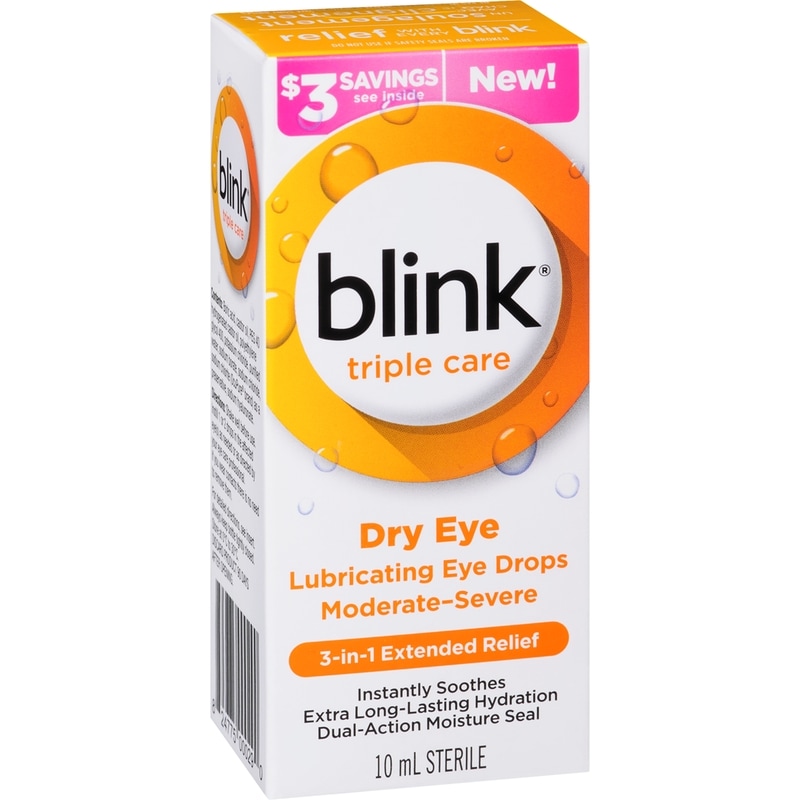 Lubricating Eye Drops Dry Eye Moderate-Severe Sterile