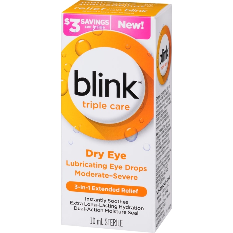 Lubricating Eye Drops Dry Eye Moderate-Severe Sterile