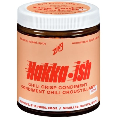 Zing Hakka-Ish Chili Crisp Condiment Medium 175 ml, $6.28/100ml