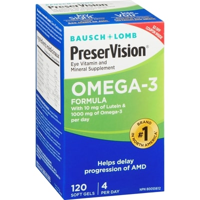Omega-3 Eye Vitamin & Mineral Supplement