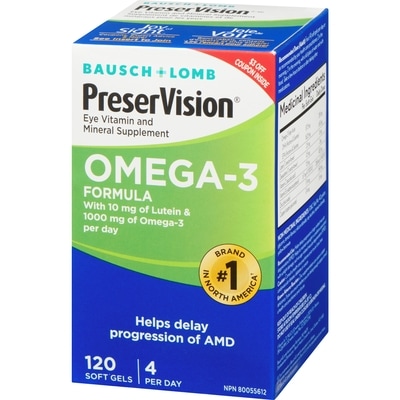 Omega-3 Eye Vitamin & Mineral Supplement