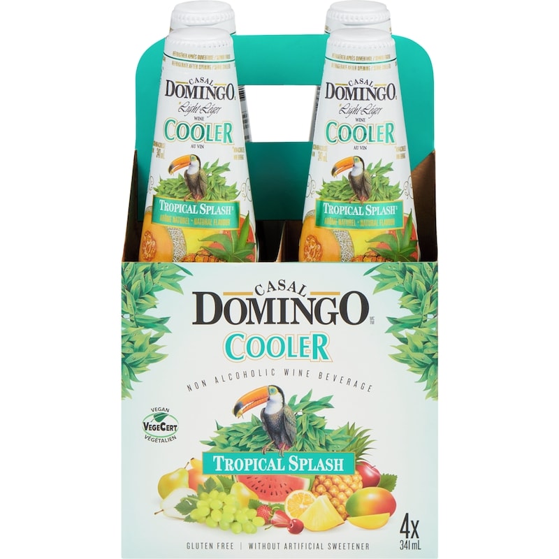 Casal Domingo Cooler Non Alcoholic Wine Beverage Tropical Splash