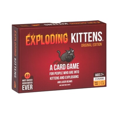 Exploding Kittens Chatons qui explosent 1 ea, 25,00 $/1ch