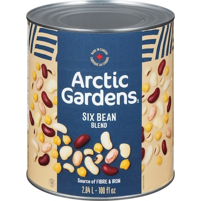 Arctic Gardens Six Bean Blend 2.84 l, $0.33/100ml