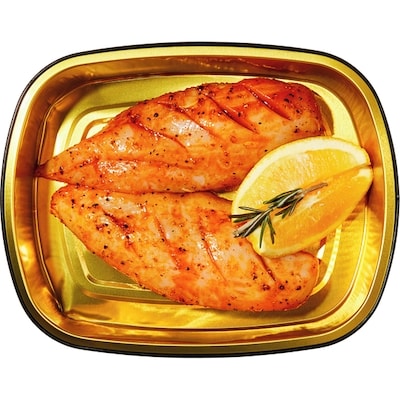 null BBQ Marinated Chicken Breast  Entrée 430 g, $2.79/100g