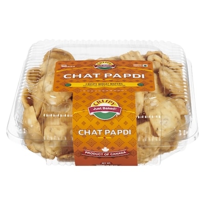 Crispy Crispy Wheat Wafers Chat Papdi 300 g, $1.33/100g