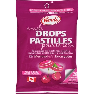 Kerr's Cough Drops Wild Cherry With Menthol & Eucalyptus 20 ea, $0.21/1ea