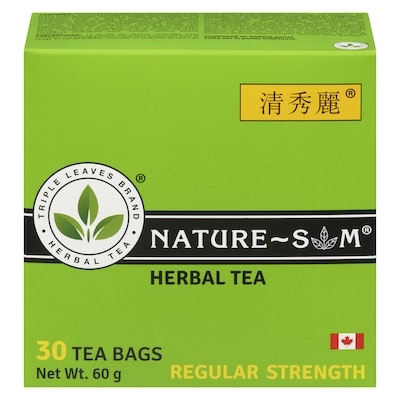 Nature Nature~Sm Herbal Tea Regular Strength 60 g, $16.65/100g