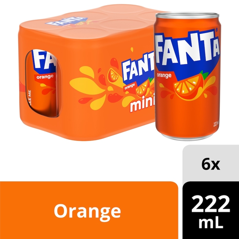 Soda Orange Cans