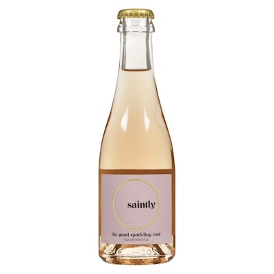 Saintly Rosé Sparkling Wine The Good Sparkling Rosé (ID required at pick-up) 200 ml, $2.66/100ml