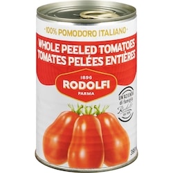 RODOLFI Whole Peeled Tomatoes - 398 ml | Dominion Stores of