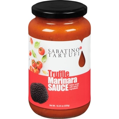 Sabatino Tartufi Truffle Marinara Sauce 520 g, $2.69/100g