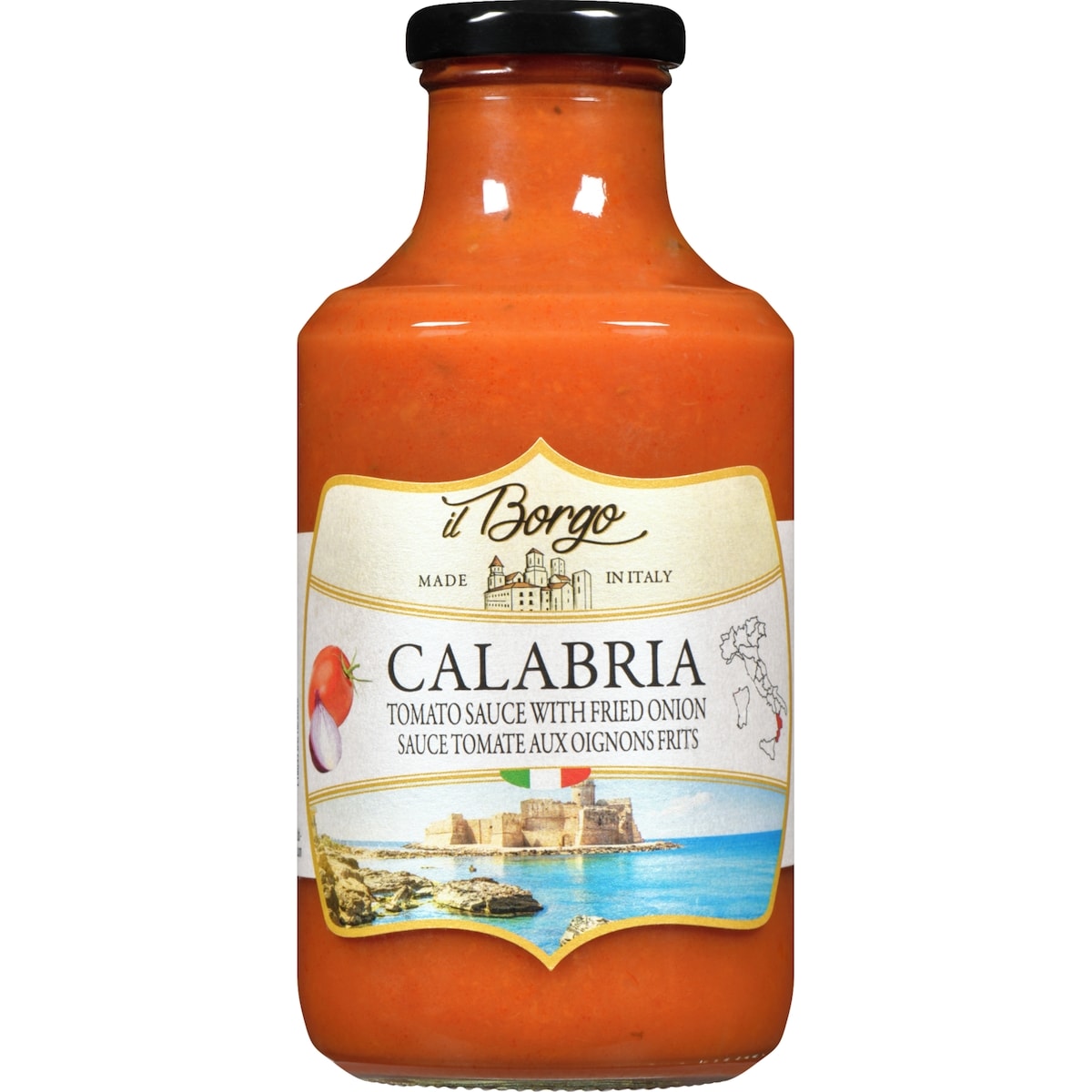 IL BORGO Calabria - Pasta Sauce with Fried Onion 520 g, $2.11/100g