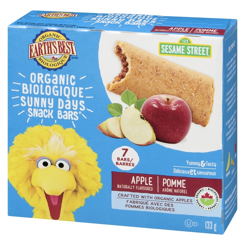 Sunny Days Snack Bars Organic Apple