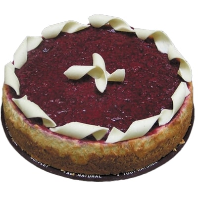 Dufflet New York Raspberry Cheesecake 8" (Minimum 24 Hours Notice Required) 900 g, $3.33/100g