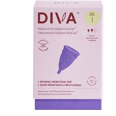 DivaCup Menstrual Cup 1 1 ea, $39.99/1ea