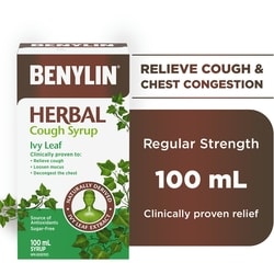 Herbal Cough Syrup, Ivy Leaf