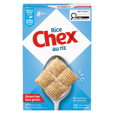 General Mills Chex au riz sans gluten 340 g, 1,18 $/100g