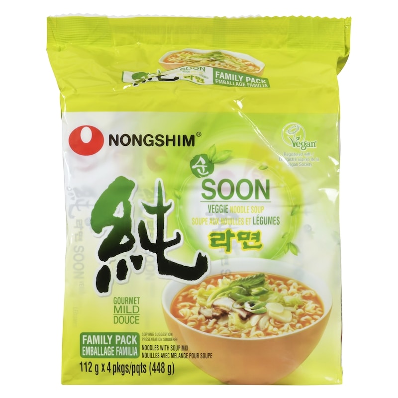 Soon Veggie Noodle Soup Noodles With Soup Mix Gourmet Mild Family Pack