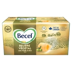 Becel Beurre végétal – avec huile d’olive, salé 454 g, 1,54 $/100g