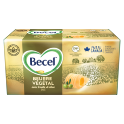 Becel Beurre végétal – avec huile d’olive, salé 454 g, 1,32 $/100g