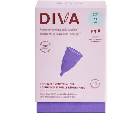 Diva Cup Coupe menstruelle 2 1 ea, 37,49 $/1ch
