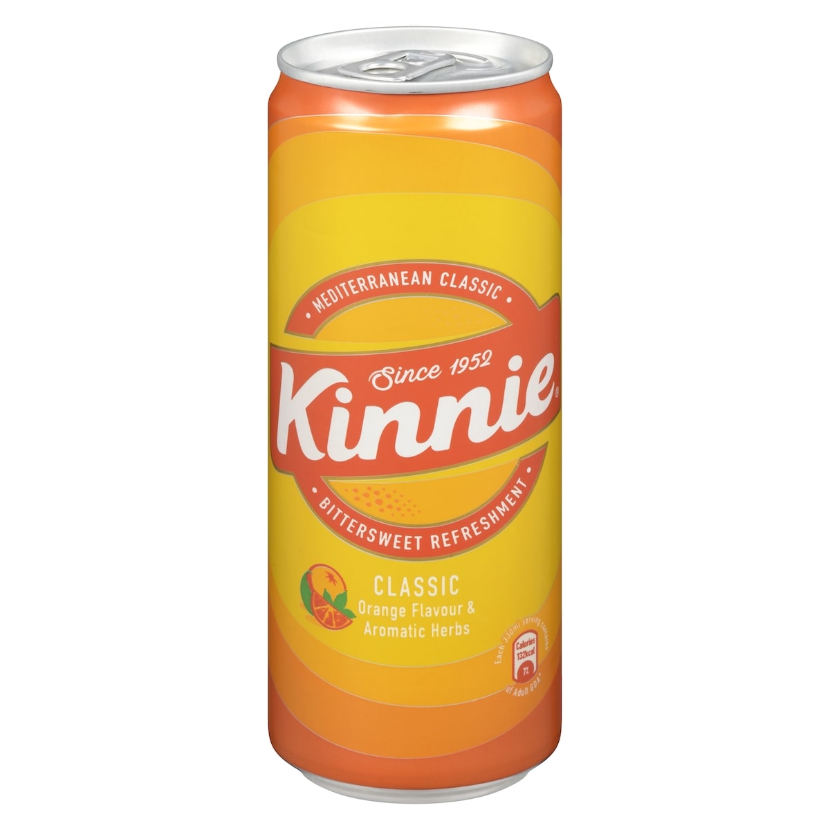 Kinnie Bittersweet Orange Soda 330 ml, $0.75/100ml