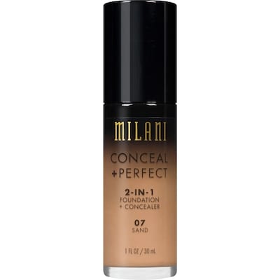 Milani Conceal + perfect fond de teint 2-en-1 + cache-cernes 07 sable 1 ea, 15,99 $/1ch