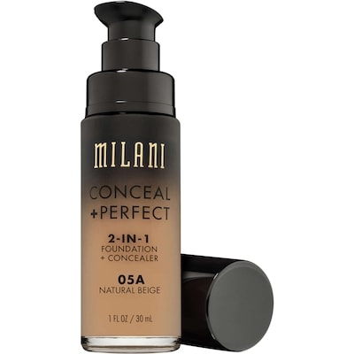 Milani Conceal + Perfect™ 2-In-1 Foundation + Concealer 05a Natural Beige 1 ea, $15.99/1ea