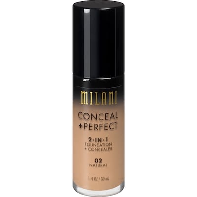 Milani Conceal + Perfect 2-In-1 Foundation + Concealer 02 Natural 1 ea, $15.99/1ea