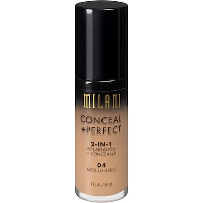 Milani Conceal + Perfect 2-In-1 Foundation + Concealer 04 Medium Beige 1 ea, $15.99/1ea