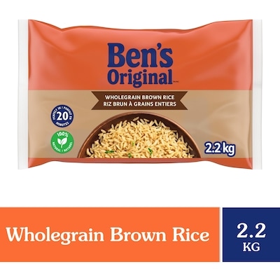 Bens Original Riz brun à grains entiers 2.2 kg, 0,45 $/100g