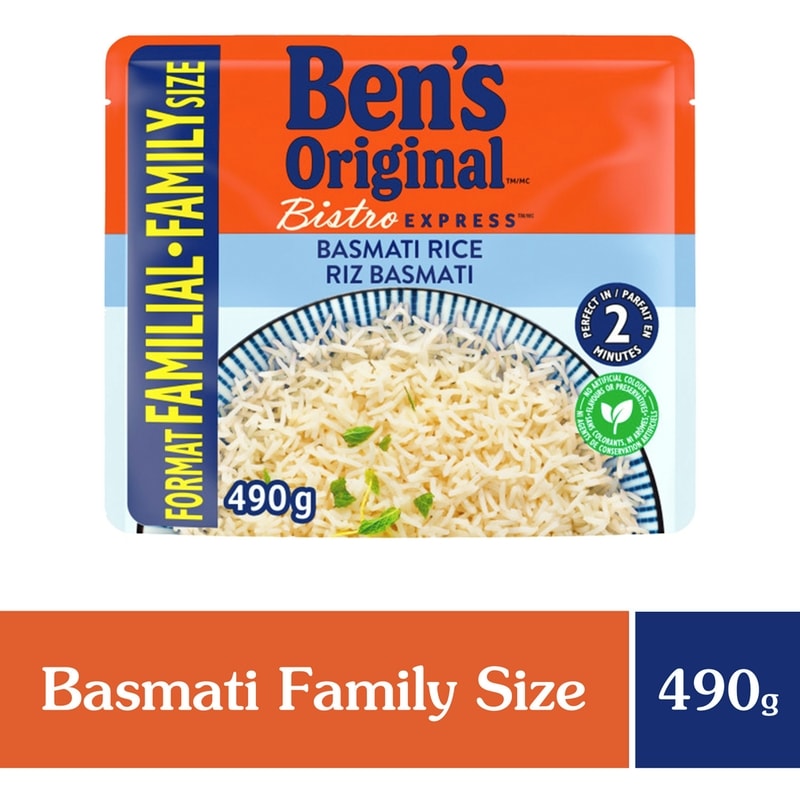 Bens Original BISTRO EXPRESS Basmati Rice Side Dish - 490 g | Valumart