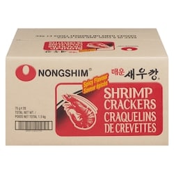 Nong Shim Craquelins de crevettes saveur épicée 75 g, 2,25 $/100g