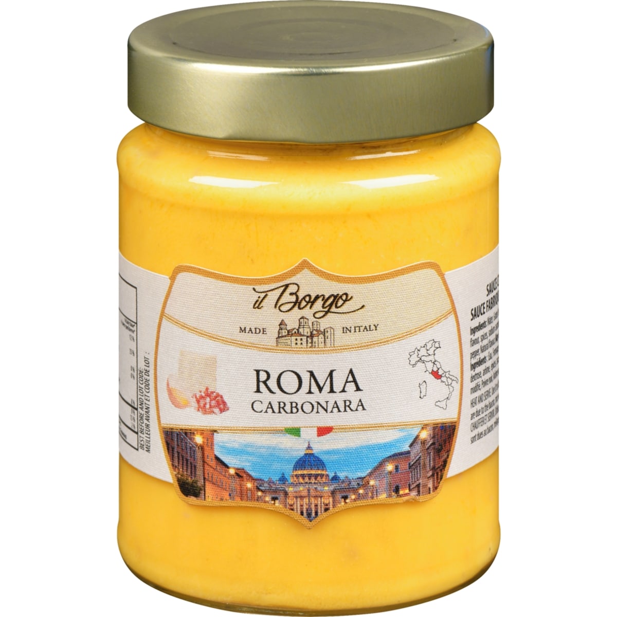 IL BORGO Roma - Carbonara Pasta Sauce 280 g, $3.93/100g