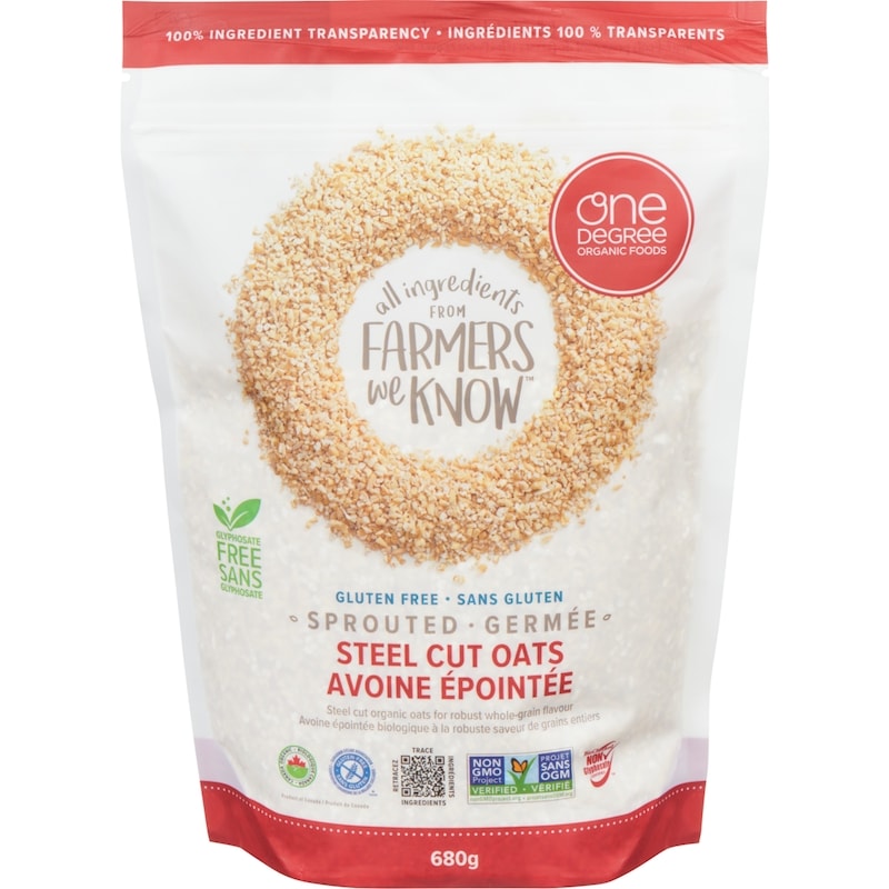 Steel Cut Oats Sprouted