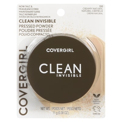 Clean invisible poudre pressée creamy natural - 120