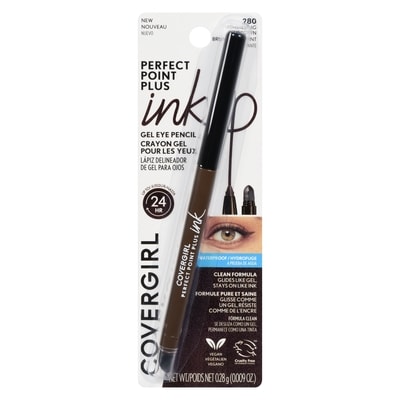Cover Girl Perfect Point Plus Ink Gel Eye Pencil Shimmering Brown - 280 0.28 g, $4,611.54/100g
