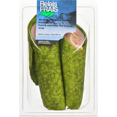 Martel French Style Ham And Cheese Wrap 185 g, $3.24/100g